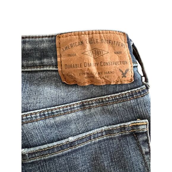 American Eagle Mens Jeans Size 28 x 30 Slim Straight 360 Extreme Flex Denim Blue - Picture 6 of 8